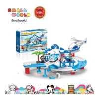 ราคา Blocks RailCar Playgound วังเด็ก ชุดโต๊ะตัวต่อ รางรถไฟ ไดโนเสาร์ 74 ชิ้น รุ่น 222 B03 (19181123866)