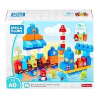 ราคา ชุดตัวต่อท่าเรือตกปลา รุ่น FMC05 Mega Bloks Building Basics Day at the Docks (3790322567)