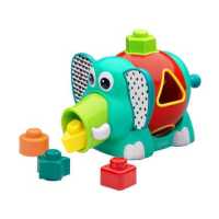 ราคา Infantino ของเล่นเสริมพัฒนาการ ตัวบล๊อค ช้าง JUMBO SHAPE SORTER (15201535267)