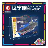 ราคา ชุดตัวต่อ SEMBO BLOCK เรือรบ PLA NAVY LIAONING SD208013 จำนวน 406 ชิ้น (17759730406)