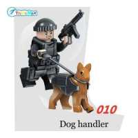 ราคา Thinkmax Legos Legos Minifigures Ghost SWAT กองกำลังพิเศษตำรวจเด็กปริศนาอาคารบล็อกของเล่น (16373252604)