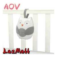 ราคา กล่องดนตรีนกฮูก AOV เครื่องกล่อมนอนหลับสำหรับเด็กทารกแบบพกพา เครื่องเล่นแผ่นเสียงช่วยการนอนหลับของเด็กทารกพร้อมเสียงผ่อนคลาย12เสียงและตัวนับของเล่นมีเสียงการนอนหลับแบบนำกลับมาใช้ใหม่ได้สำหรับเปลเด็ก (