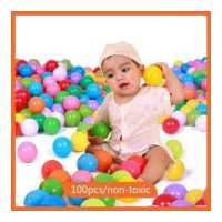 ราคา AOV ลูกบอลพลาสติกสีผสมขนาดเด็ก50 100ลูก ลูกบอลของเล่นนิ่มหลายสีสันสดใสใช้ผสมกันของเล่นในสระว่ายน้ำของขวัญไม่มีกลิ่น (11887880755)