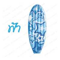 ราคา ToySmart แพเป่าลมเด็กเล่น Surfer Boy Girl Surf Rider (2663236609)