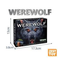 ราคา เกมกระดานคลาสสิก เวอร์ชั่นภาษาไทยWerewolf สินค้าเฉพาะจุด Ultimate Werewolf Deluxe Edition เกมกระดานภาษาอังกฤษเต็มรูปแบบ Werewolf Killing Cards การ์ดเกมบนโต๊ะ (19200678481)