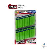ราคา DART ZONE 50 ลูก กระสุนโฟม ดาร์ทโซน ขนาดมาตราฐาน 50Pc Sureshot Full length Dart Refill ปืนของเล่น ของเล่นเด็กผช ปืนเด็กเล่น กีฬายิงปืน ลิขสิทธิ์แท้ พร้อมส่ง (15815010902)