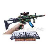 ราคา Specia Force Gun สุดเท่ ปืนของเล่น ปืนลายทหาร ปืนใส่ถ่าน มีเสียง มีไฟ ยาว 55 cm ของเล่นเด็กผู้ชาย ปืนมีเสียง ปืนเลเซอร์ทหาร ใส่ถ่าน 2ก้อน Toys Store (16308317373)