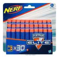 ราคา Toys R Us NERF เนิร์ฟ เอ็นสไตรค์ กระสุนรีฟิล 30 นัด 37969 (516502486)