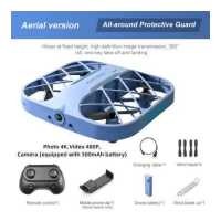 ราคา CONUSEA Grid 4K Real Time Image Transmission Mini Pocket Small Quadcopters รีโมทคอนโทรลเครื่องบิน Rc Drones Mini Drones (16498816037)