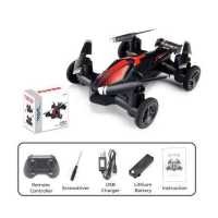 ราคา CONUSEA ใหม่ JJRC Land Air Dual Mode MINI สี่แกนรีโมทคอนโทรล Aircrafts เบาโดรน Rc ของเล่นสำหรับผู้เริ่มต้นของขวัญวันเกิดวันคริสต์มาสของขวัญปีใหม่ (17197300901)
