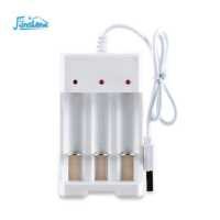 ราคา FunsLane Bmax 3 slot Usb Battery Charger AA AAA Ni mh Rechargeable Batteries Charging Charger For Children Toys (19551198779)