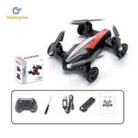 ราคา LEADINGSTAR Jjrc H103รีโมทคอนโทรล Mini Quadcopter Drone Land Air Dual Mode สี่แกนพลิก Rc Drone ของเล่นสำหรับของขวัญเด็ก เครืองบินบังคับ เครื่องบินบังคับวิทยุ เครื่องบินของเล่น (16001855291)
