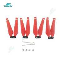 ราคา RCtown 4PCS ใบพัดพับสำหรับ H501S H501C MJX B2C B2W สีแดง (16734246193)