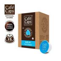 ราคา Cafecaps Dolce Gusto Compatible Milk 1 กล่อง X15 แคปซูล Dolce Gusto แคปซูลที่เข้ากันได้แคปซูลกาแฟที่ นมเพื่อสุขภาพแสนอร่อยที่ทำจากนมสดพาสเจอร์ไรส์ปรุงสำเร็จ ไม่เติมน้ำตาล แค (5463740639)
