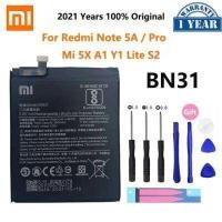 ราคา โทรศัพท์ Xiaomi แบตเตอรี่ Redmi Hongmi Note 3 3S 4 4A 4X 5 5A 5X 6 6 7 7A Go Pro Plus A2 Lite BN41 BN31 BM47เปลี่ยนแบตเตอรี่ gift (13449076141)