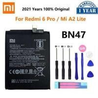 ราคา โทรศัพท์ Xiaomi แบตเตอรี่ Redmi Hongmi Note 3 3S 4 4A 4X 5 5A 5X 6 6 7 7A Go Pro Plus A2 Lite BN41 BN31 BM47เปลี่ยนแบตเตอรี่ gift (13449076149)
