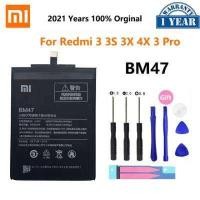 ราคา โทรศัพท์ Xiaomi แบตเตอรี่ Redmi Hongmi Note 3 3S 4 4A 4X 5 5A 5X 6 6 7 7A Go Pro Plus A2 Lite BN41 BN31 BM47เปลี่ยนแบตเตอรี่ gift (13449076147)