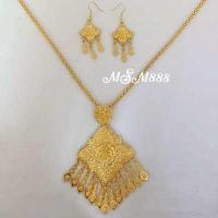 ราคา เครื่องประดับชุดไทยเป็นชุด เครื่องประดับชุดไทยสีทอง ชุดเซ็ท 4 ชิ้น (18709214759)
