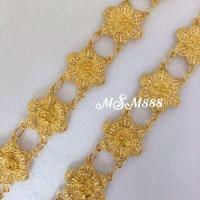 ราคา เครื่องประดับชุดไทยเป็นชุด เครื่องประดับชุดไทยสีทอง ชุดเซ็ท 4 ชิ้น (18709214757)