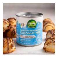 ราคา นมมะพร้าวข้นหวาน กะทิข้นหวาน นมข้นหวาน นมข้นหวานเจ Sweetened Condensed Coconut Milk Nature s Charm (2662776362)