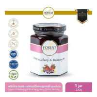 ราคา แยมสตรอเบอร์รี่และบลูเบอร์รี่ Finest Strawberry Blueberry Jam ตรา Forest Products (634606108)