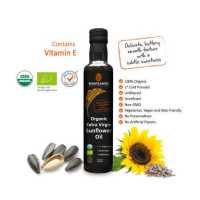 ราคา น้ำมันเมล็ดทานตะวันสกัดเย็นออร์แกนิค ไม่ผ่านกรรมวิธี ไม่กรอง 275 มล Organic Extra Virgin Sunflower Seed Oil Cold Pressed (5656718032)