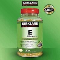 ราคา Kirkland Vitamin E วิตามินอี 400 I U ขนาด 500 เม็ด สุดคุ้ม Exp 06 2026 (648288012)