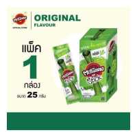 ราคา แพ็ค 1 ตะวันแดง สาหร่ายแท่งอบกรอบ ขนาด 25 กรัม เลือกรสได้ (12121699123)