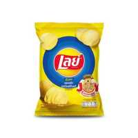 ราคา LAY S เลย์ มันฝรั่งแท้ทอดกรอบแผ่นหยัก รสเกลือ 42 กรัม (2444732780)