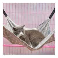 ราคา พร้อมส่งจากไทย เปลแมวติดกระจก เปลแมว ที่นอนแมวแขวนกรง สำหรับแขวนไว้ในกรง ที่นอนแมวแบบแขวน (10000678956)