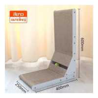 ราคา ที่ลับเล็บแมว ที่ฝนเล็บแมว รูปตัว L ที่นอนแมว แบบตั้งขอบไม้สวย ที่ฝนเล็บแมว ที่ข่วนเล็บแมว ของเล่นแมว โซฟาลับเล็บแมว กระดาษฝนเล็บแมว (16639443298)