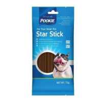 ราคา pookie star stick ขนมขัดฟัน รสตับ 70 กรัม (11448399261)