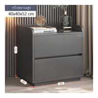 ราคา BestFur ตู้เก็บของข้างเตียง ตู้ไม้ข้างเตียง ตู้ลิ้นชักวางของเตียง สไตล์เรียบง่าย คุมโทนสีดำ สินค้าในไทย พร้อมส่ง (10594332259)