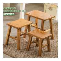 ราคา DIDINKA เก้าอี้ เก้าอี้ไม้ เก้าอี้ไม้ไผ่ Chair เก้าอี้พักผ่อน เก้าอี้นั่งเล่น เก้าอี้แบบสี่เหลี่ยม หลายขนาด สวยงาม แข็งแรง ทนทาน (6925556767)