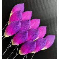 ราคา กลีบบัว กลีบดอกบัวผ้ากันน้ำได้ แพคละ50กลีบ กลีบดอกบัวสำหรับงานประดิษฐ์ (16589792123)