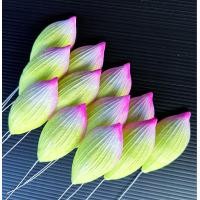 ราคา กลีบบัว กลีบดอกบัวผ้ากันน้ำได้ แพคละ50กลีบ กลีบดอกบัวสำหรับงานประดิษฐ์ (16589792125)