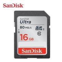 ราคา เป็นได้รับเรียบร้อย SanDisk SD การ์ดการ์ด SDHC Class 10 UHS I 80เมกะไบต์ วินาที32GB 16GB การ์ดความจำ SDHC 64GB 128GB สำหรับดิจิตอล SLR กล้องถ่ายวิดีโอกล้อง DV (17132693227)