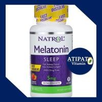 ราคา Natrol 5 Mg 90 Tablets Strawberry ของแท้ มีสินค้าพร้อมส่ง (19761243497)