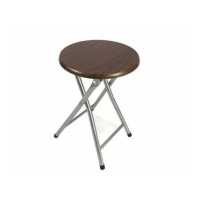 ราคา LOTUS S โลตัส เก้าอี้พับกลมหน้าไม้ สีโอ๊ค รุ่น 813W คละสี (168939896)