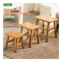ราคา S Star เก้าอี้พักผ่อน เก้าอี้นั่งเล่น เก้าอี้แบบสี่เหลี่ยม เก้าอี้ เก้าอี้ไม้ เก้าอี้ไม้ไผ่ Chair หลายขนาด สวยงาม แข็งแรง (7171198376)