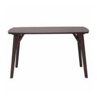 ราคา กทม 3 5 วัน ส่ง SB Design Square KONCEPT FURNITURE KONCEPT FURNITURE โต๊ะทานอาหาร โต๊ะอาหารไม้ล้วน Eagen ขนาด 135x80x75 ซม สีน้ำตาล (15901681984)