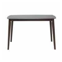 ราคา กทม 3 5 วัน ส่ง SB Design Square KONCEPT FURNITURE KONCEPT FURNITURE โต๊ะทานอาหาร โต๊ะอาหารขาไม้ท๊อปกระจก Minho ขนาด 120x75x75 ซม (6062014004)