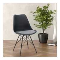 ราคา กทม 3 5 วัน ส่ง SB Design Square SB FURNITURE SB DESIGN SQUARE SB FURNITURE เก้าอี้ทานอาหาร เก้าอี้เหล็กเบาะผ้า Ashira ขนาด 49x55x85 ซม (3667320332)