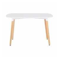 ราคา กทม 3 5 วัน ส่ง SB Design Square SB FURNITURE SB DESIGN SQUARE SB FURNITURE โต๊ะทานอาหาร โต๊ะอาหารไม้ล้วน Lasta ขนาด 120x70x75 ซม สีขาว (10837684495)