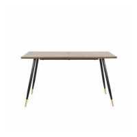 ราคา กทม 3 5 วัน ส่ง SB Design Square SB FURNITURE SB DESIGN SQUARE SB FURNITURE โต๊ะทานอาหาร โต๊ะอาหารขาเหล็กท๊อปไม้ Tarish ขนาด 140x80x76 ซม (12361606475)