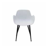 ราคา กทม 3 5 วัน ส่ง SB Design Square SB FURNITURE SB DESIGN SQUARE SB FURNITURE เก้าอี้ทานอาหาร เก้าอี้เหล็กเบาะผ้า Timson ขนาด 59x54x79 ซม สีขาว (17666726737)