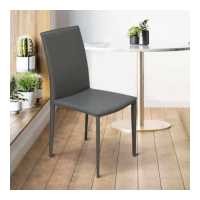 ราคา กทม 3 5 วัน ส่ง SB Design Square SB FURNITURE SB DESIGN SQUARE SB FURNITURE เก้าอี้ทานอาหาร เก้าอี้เหล็กเบาะหนัง Yazid ขนาด 45x59x90 ซม (7234676638)