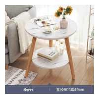 ราคา Best Fur โต๊ะข้างทรงกลมสามขา โต๊ะกาแฟ สไตล์โมเดิร์น สีขาว โต๊ะหน้าโซฟา รูปทรงกลม โต๊ะกลางโซฟา โต๊ะรับแขก ลายหินอ่อน (15219651374)