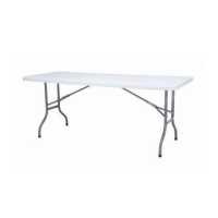 ราคา INDEX LIVING MALL โต๊ะพับอเนกประสงค์ รุ่นไททัน ขนาด 180 ซม สีขาว เทา (10065448543)