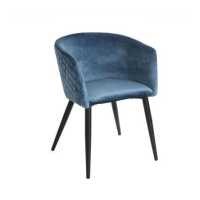 ราคา INDEX LIVING MALL เก้าอี้ทานอาหาร รุ่นมาลีน สีน้ำเงิน สีดำ (4268352419)